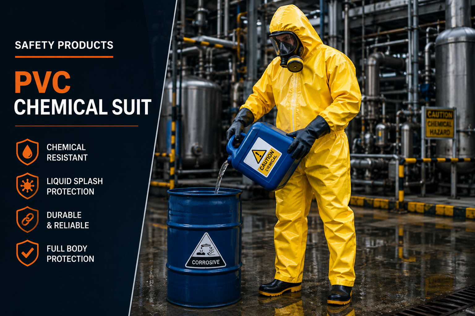 PVC Chemical Suit